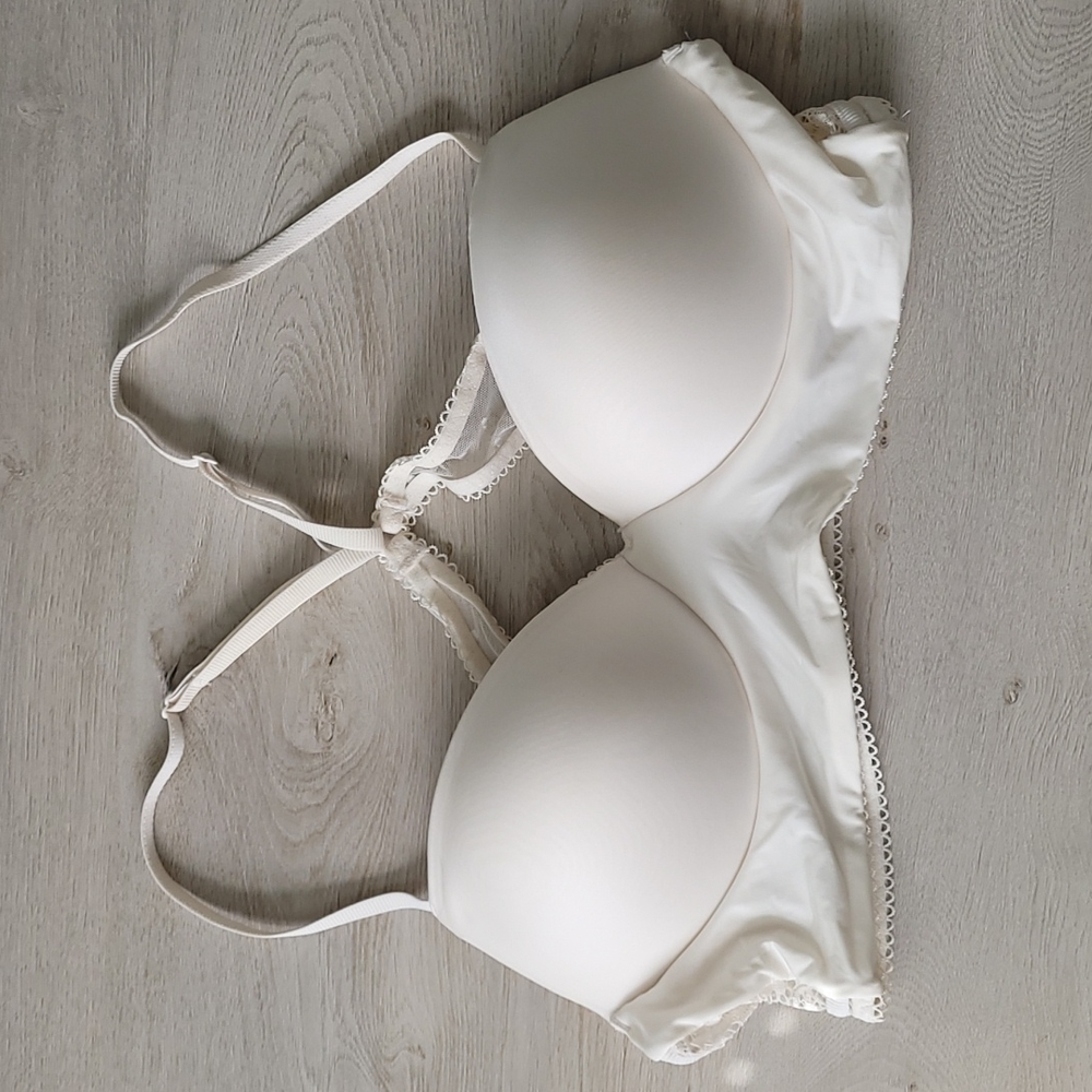 Victoria's Secret bralette, ivory, size M